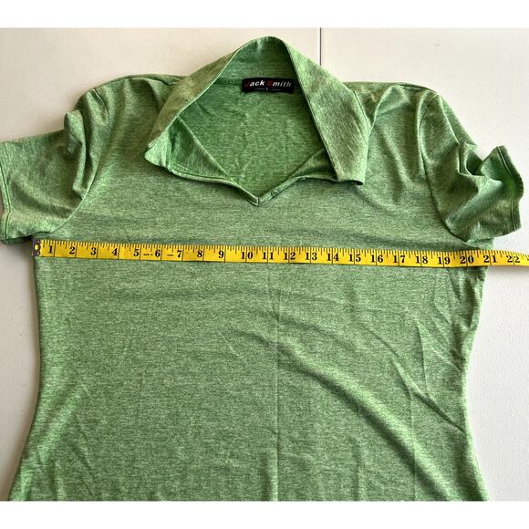 Jack Smith Shirt Top Women Size Large Green Stretchy Outdoor Workout Activewear - Picture 5 of 6